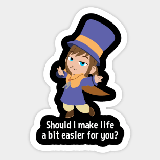 Hat Kid Sticker